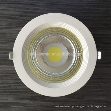 20W 30W 40W 50W COB LED Downlight com certificação CE &amp; RoHS